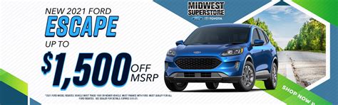 Midwest superstore. Midwest Superstore address, phone numbers, hours, dealer reviews, map, directions and dealer inventory in Hutchinson, KS. Find a new car in the 67502 area and get a free, no obligation price quote. 