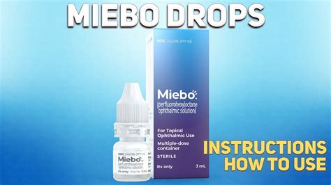 Miebo eye drops reviews. Miebo (perfluorohexyloctane ophthalmic solution, Bausch + Lomb) is the first eye drop that ... 