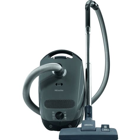 Miele c1 pure suction. This reviewer received promo considerations or sweepstakes entry for writing a review. Love that it is light, easily handled, can reach many corners and tight spots because the head swivels around easily. It is a canister vacuum with a long-handle with detachable attachments for lots of cleaning use. 