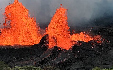 Mientras aumenta el nivel de alerta por la erupción del volcán Kilauea en Hawai, el servicio de parques comparte los mejores lugares para ver de manera segura la deslumbrante exhibición