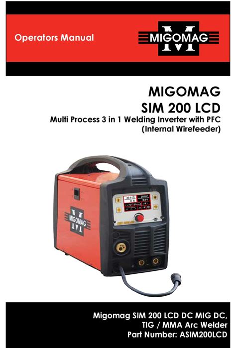Mig welder instruction manual for migomag 200c. - Curtain wall systems a primer asce manual and reports on.