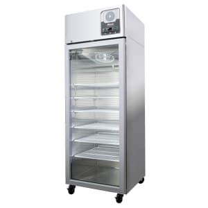 Migali G 1r 28 7 10 One Section Vaccine Refrigerator W Solid Door Stainless 115v