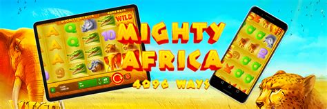 Mighty Africa : machine à sous 4096 façons