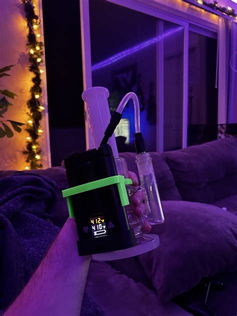 Mighty with bong.  I&rsquo;ve been using the mighty plus for the past 3 we...