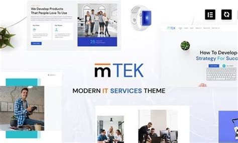 MightyTek IT Services & Technology WordPress Theme