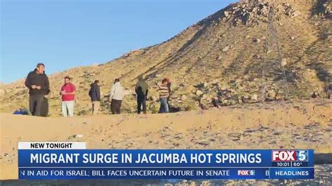 Migrant encampments surge in Jacumba Hot Springs