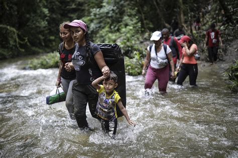 Migrants crossing dense Darien jungle at Colombia-Panama border find increasingly organized route