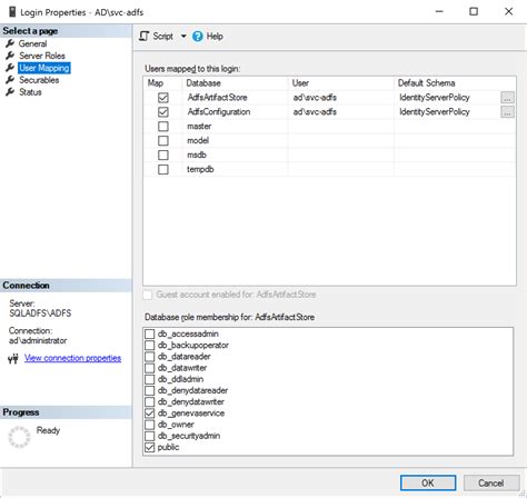 Migrate ADFS configuration Database from WID to SQL