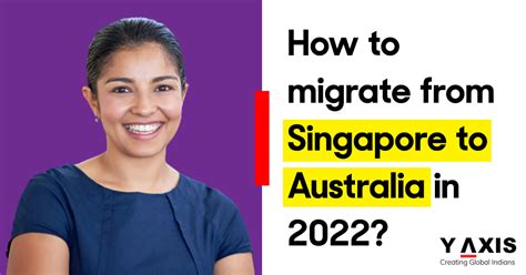 Migrate to Australia from Singapore Migrate with AIS