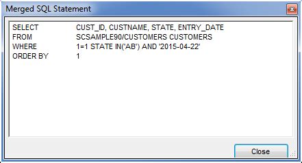 Migrated ShowCase Queries with Null Capable Variables