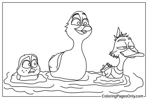 Migration Coloring Pages