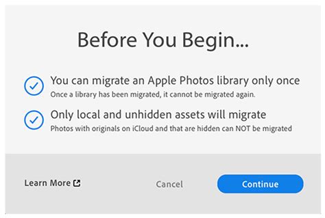 Migration der Bilder aus Lightroom cc --> Apple Fotos - Adobe Inc.