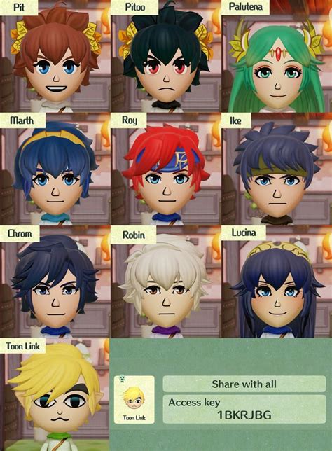 Miitopia Access Key Anime