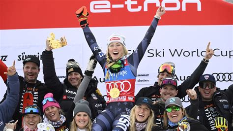 Mikaela Shiffrin breaks record for World Cup victories