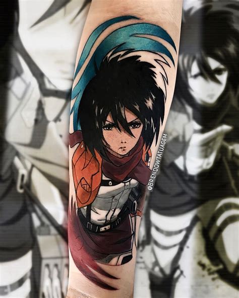 Mikasa arckman Tatuagens de anime, Desenhos para tatuagem, Mikasa