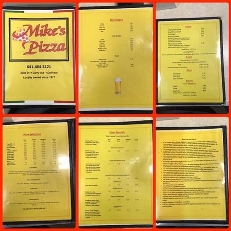 Mike's Pizza, Toledo, Iowa. 1,165 likes · 1 talking about this · 303 were here. Carry Out-Delivery-Dine In Locally owned pizza restaurant for 38 years Pizza-Tacos-Salads Mike's Pizza. 