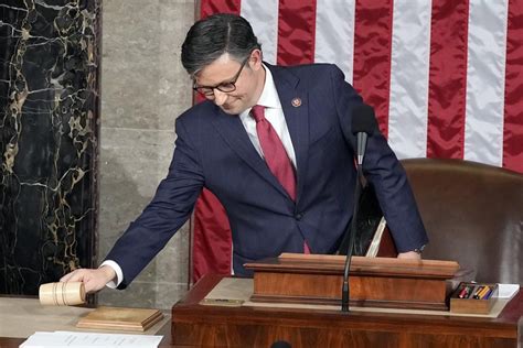Mike Johnson, a staunch Louisiana conservative, is elected House speaker as GOP moves past chaos