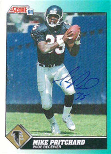 Mike Pritchard #85 Seattle Seahawks (1996-1999) SIGNIERT 8x10 …