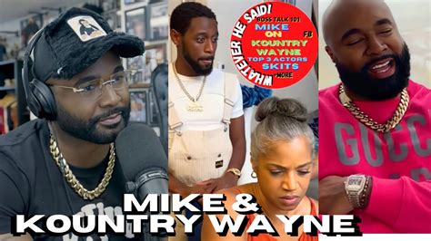 Mike from kountry wayne. The Essence of a Cougar Ep63Writer, creator, Comedian Kountry Wayne @kountrywayne featuring Rolonda Rochelle @rogirll aka The CougarProduced and filmed by Ch... 