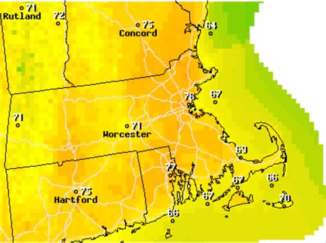 Mike on Twitter: "RT @NWSBoston: Record high temperatures set …