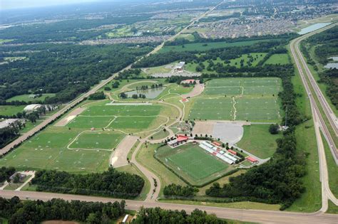 Mike Rose Soccer Complex—Memphis, Tennessee. Ideal for a massive tournament, the Mike Rose Soccer Complex holds 16 FIFA dimension lighted fields, all of which contain a draining system to prevent any amount of rain from ruining games.. 