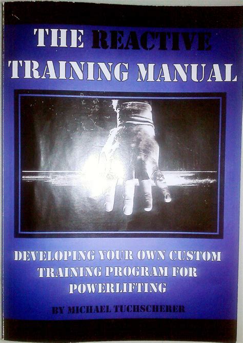Mike tuchscherer reactive training systems manual. - Mercedes benz a170 cdi repair manual.