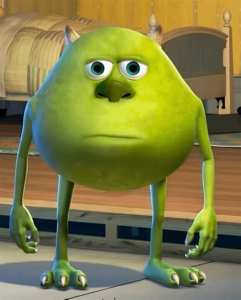 Mike wazowski meme. We love all memes like they were our own children. So below, let's celebrate the meme-king monster himself, Mike Wazowski. This is just hitting the tip of the Wazowski meme train, so if you, nah, need to see more, let us know and we'll come at you with all the one-eyed monster you need! 