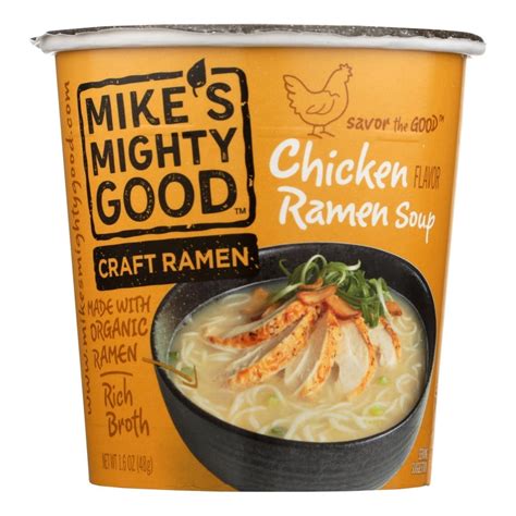 Mikes Mighty Good Ramen Soup Chicken, 1.6 oz - Walmart