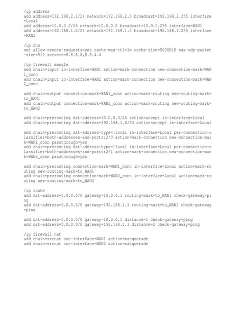Mikrotik dual wan ros 7.  Complete Script ! by zaiB This post illustrates on h...