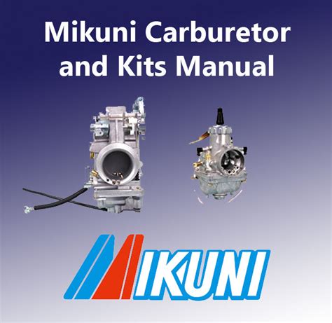 Mikuni carburetor manual for mitsubishi engine 45 series. - Toyota corolla verso 1999 service manual.