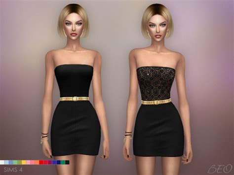 Mila mini dress at BEO Creations » Sims 4 Updates