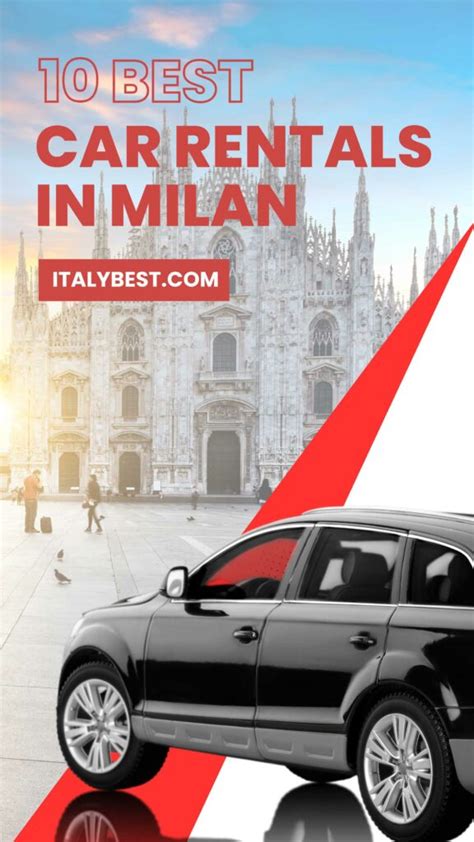 Milan italy car hire. Find the best price, car rental location and fuel policy for car rentals in Milan. Book your ride now from $3 per day – with no extra fees. Skyscanner. Help; English (US) EN United States $ USD USD ($) Flights. Hotels. Car Rental. Car rental in Milan, Italy. Pick-up Location. Return car to a different location. Pickup Date. Time. Return Date. 