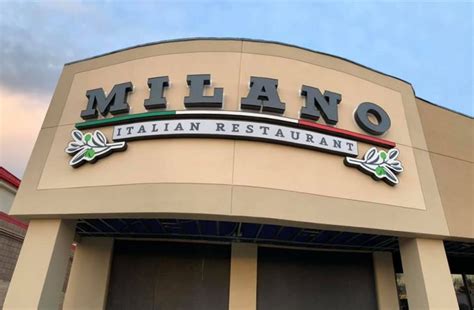 Milano italian restaurant. Hours of Operation: Monday: CLOSED. Tuesday: 11:00am-9:00pm. Wednesday: 11:00am-9:00pm. Thursday: 11:00am-9:00pm. Friday: 11:00am-9:00pm. Saturday: 11:00am-9:00pm 