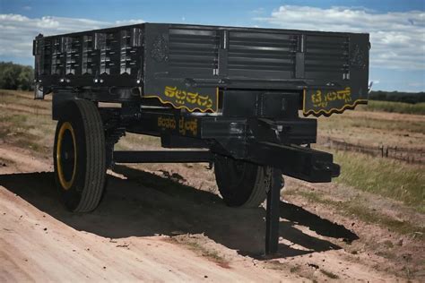 Mild Steel Agricultural Tractor Trailer, Capacity: 3000 kg - IndiaMART