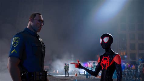 Miles talks to his dad (Spider-Man Into the Spider-Verse)