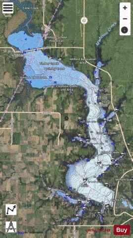 The Milford Lake Navigation App provides advanced features of a Marine Chartplotter including adjusting water level offset and custom depth shading. Fishing spots and depth contours layers are available in most Lake maps. Lake navigation features include advanced instrumentation to gather wind speed direction, water temperature, water depth .... 