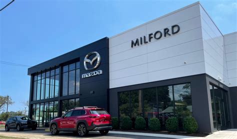 Milford mazda. 915 Boston Post Road. Milford, CT 06460. Sales: 203-689-2065. Service: 203-493-4535. Parts: 203-493-1437. Unequaled Joy. Certified. Every Mazda is built with passion. It's reflected in our dynamic designs. 