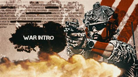 Military Display After Effects Templates Motion Array