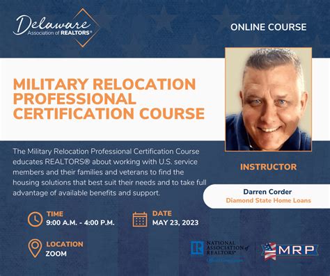 Military Relocation Professional Certification Course