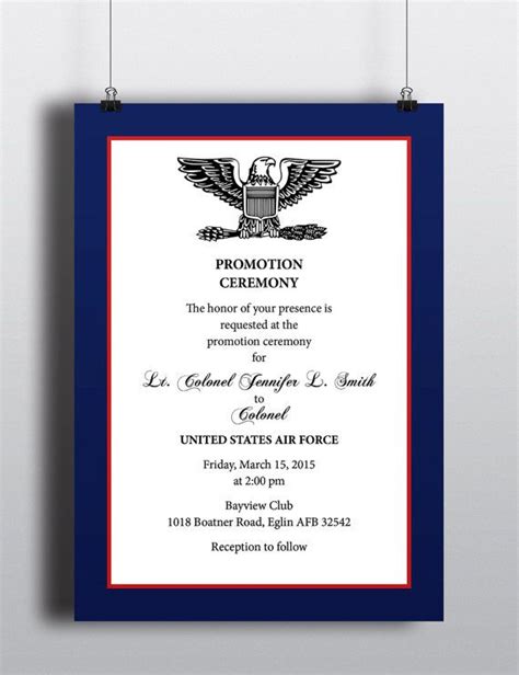 Military Style Promotion Recognition Elegant by DoucetteDesign