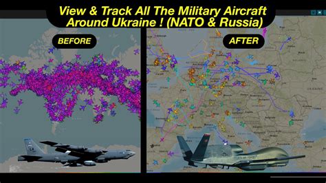 With Just One Click you Can Filter Out All the Passenger Aircraft and Only See The Military Aircraft in the Area! Allowing you to Easily Track the NATO & Rus....