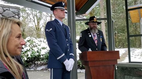 Military committal service.  This practice also conforms to the description of Mili...