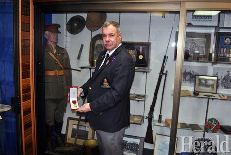 Military historian recognized with Belgian national honour