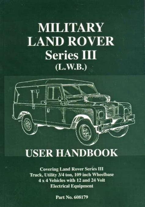 Military land rover series 3 lwb user handbook. - Bmw motorrad repair manual cd for f800s f800st f650gs f800gs.