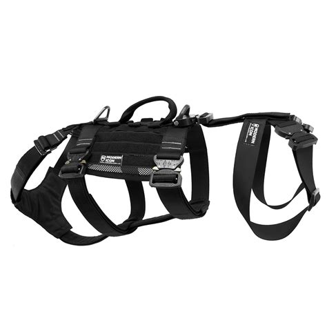 Military rappelling harness.  The K9 Rappelling Harness has been created for...