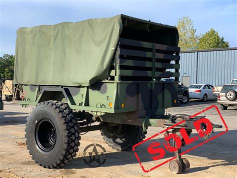 Military trailer for sale. Michelin XZL 16.00R20 Specs: Max Load Single 14,540 lbs @ 110 psi. 4 Ply Steel Cord Tread. 1 Ply Steel Cord Sidewall. Load Range M. 14.5R20 Michelin 43" Tires . Good Used Michelin XL Tires Call for Price. 50-75% Tread. 