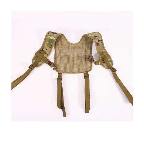 Military webbing harness.  This MTP Army H Harness Webbing Under armour Yoke ...