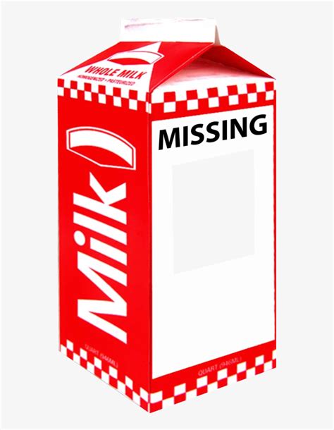 Milk Carton Missing Generator