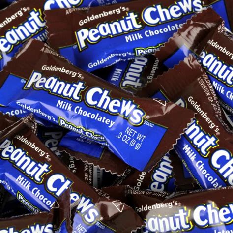 Milk Chocolatey Peanut Chews Mini Bars - Oh! Nuts