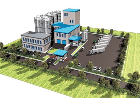 Milk Processing Plant Layout